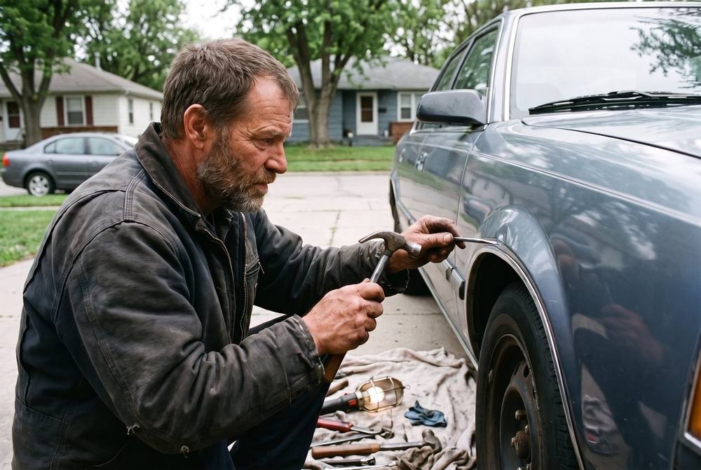 Detailing small dents